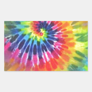 Tie Dye 2 Rectangular Sticker