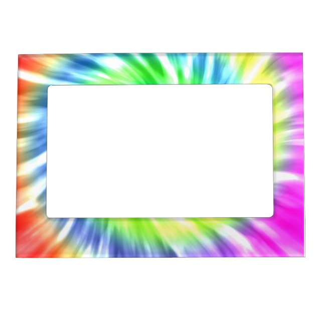 Tie Dye 5x7 Magnetic Frame (Front)