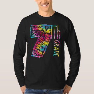 Tie Dye 7th Grade  Team Seventh Grade Back To Scho T-Shirt