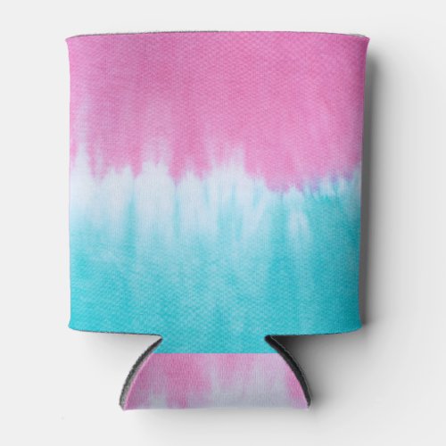 Tie_Dye Abstract Cotton Fabric Design Can Cooler