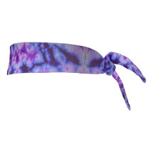 tie dye abstract in shades of blue and purple lapt