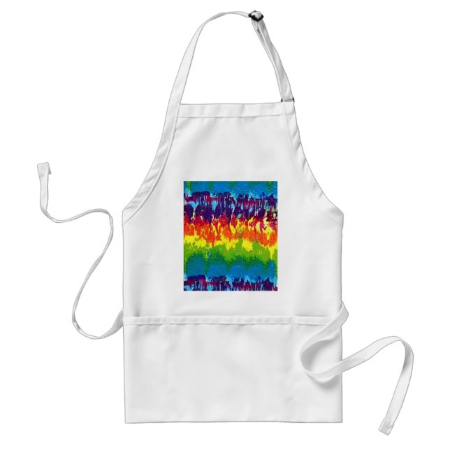 Tie-Dye Adult Apron (Front)