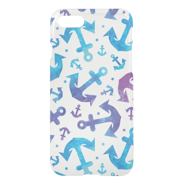 Tie Dye Anchor Pattern 2 Uncommon iPhone Case (Back)