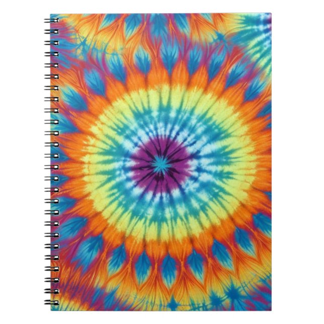 TIE DYE ART NOTEBOOK (Front)