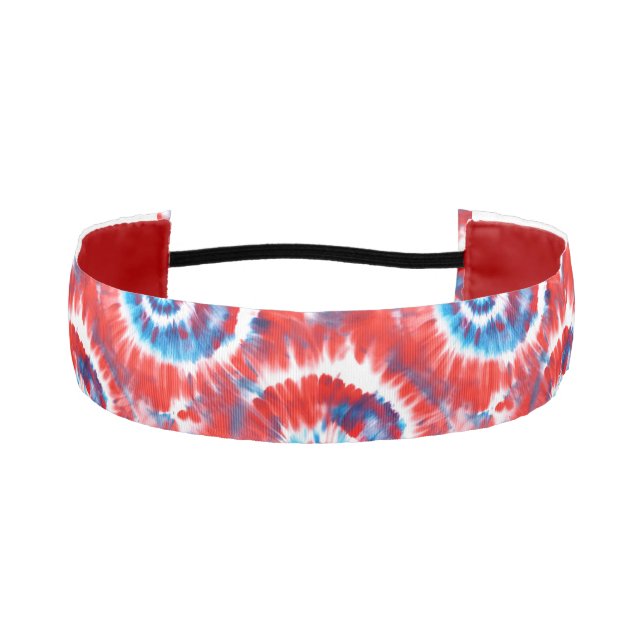Tie-Dye Athletic Headband (Front)