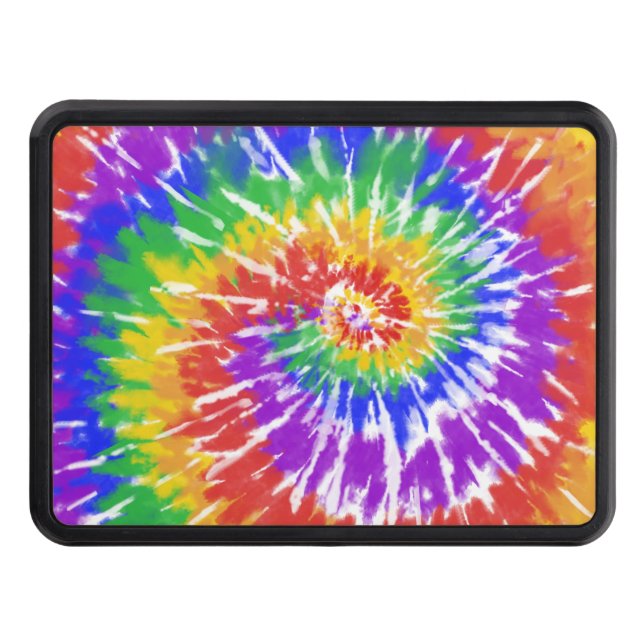 Tie Dye Auto Accessories Hitch Cover (Front)