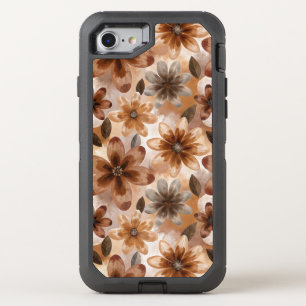 Tie Dye Autumn Floral OtterBox Defender iPhone SE/8/7 Case