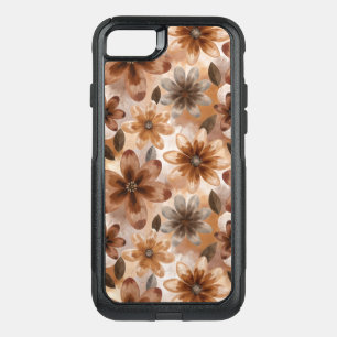 Tie Dye Autumn Floral OtterBox Commuter iPhone SE/8/7 Case