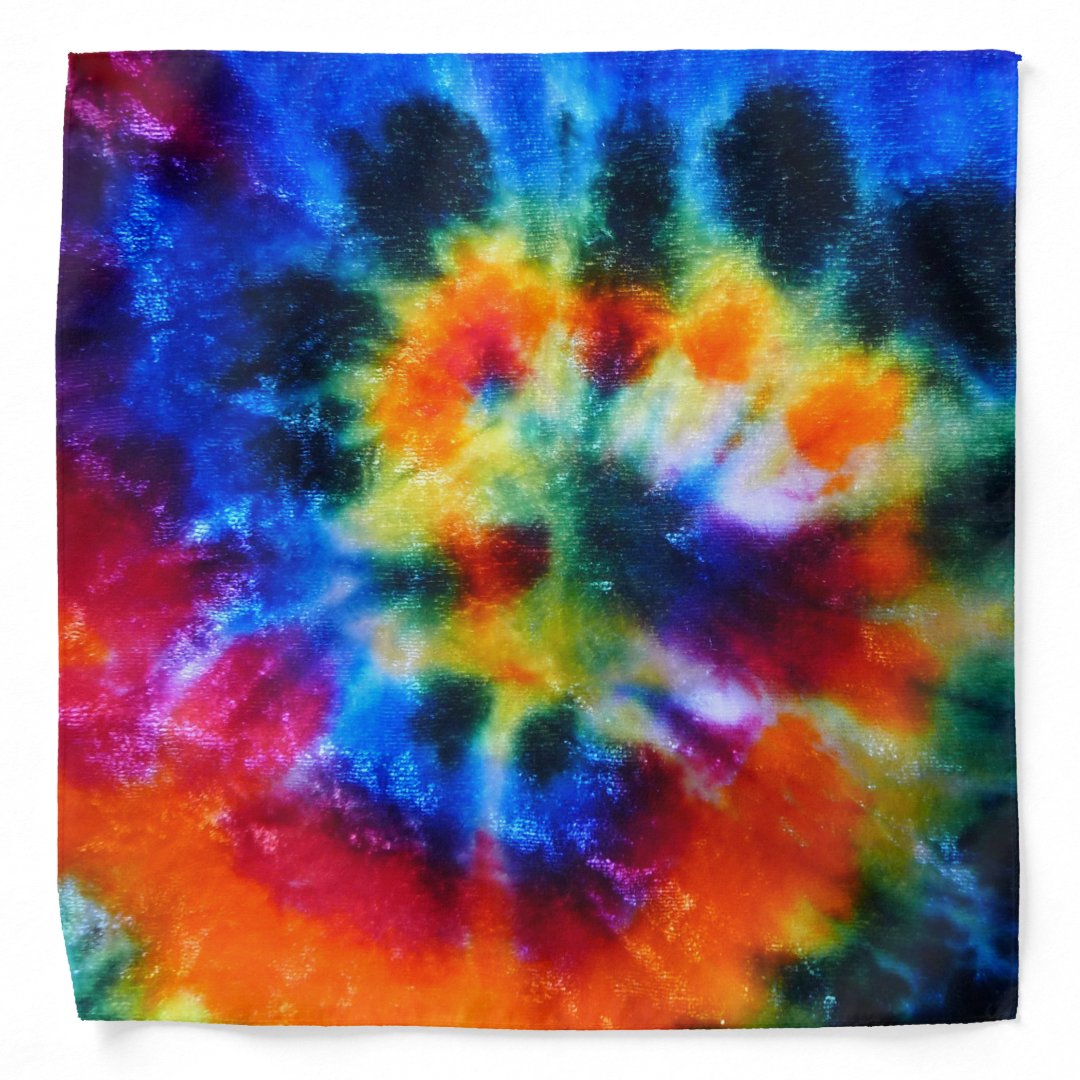 Tie Dye Bandana | Zazzle