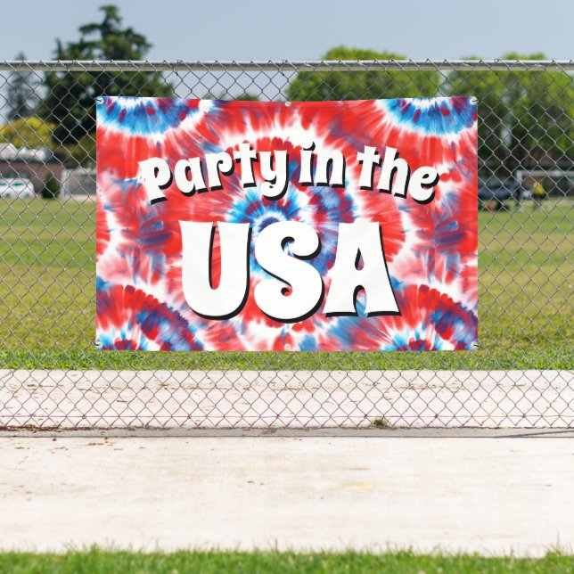 Tie-Dye Banner (Insitu)