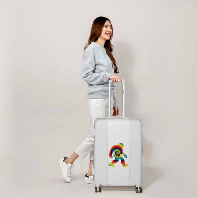 Tie Dye Bigfoot       Luggage (Scale)