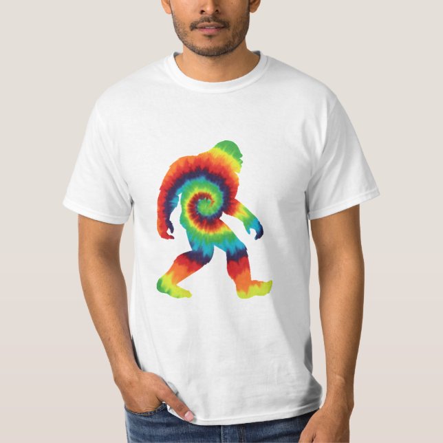 Tie Dye Bigfoot T-Shirt (Front)
