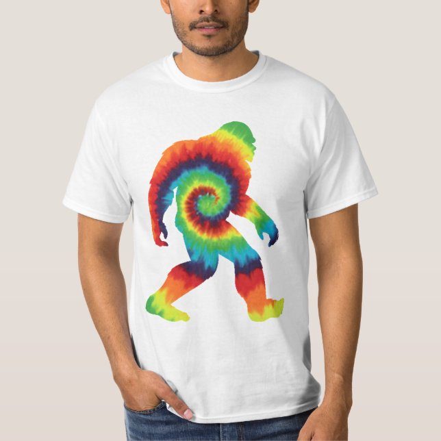 Tie Dye Bigfoot T-Shirt (Front)
