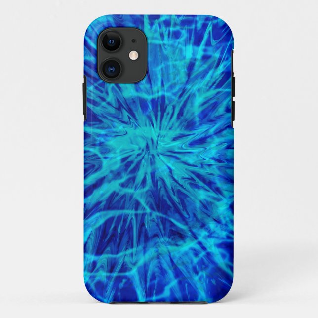 TIE DYE BLUE   Case-Mate iPhone CASE (Back)