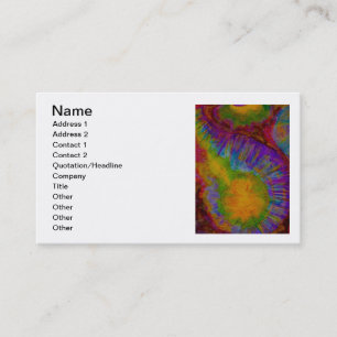 Tie Dye Business Cards