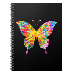 TIE DYE BUTTERFLY NOTEBOOK