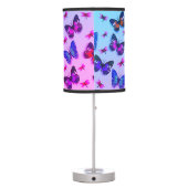  Tie-dye Butterfly Print Table Lamp (Back)
