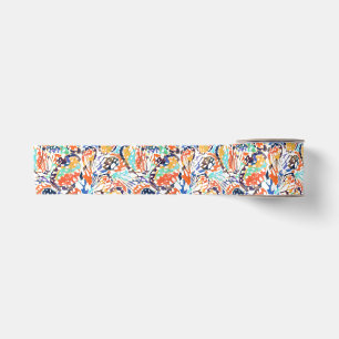 Tie Dye Butterfly Wings - Kaleidoscope of Colors Satin Ribbon