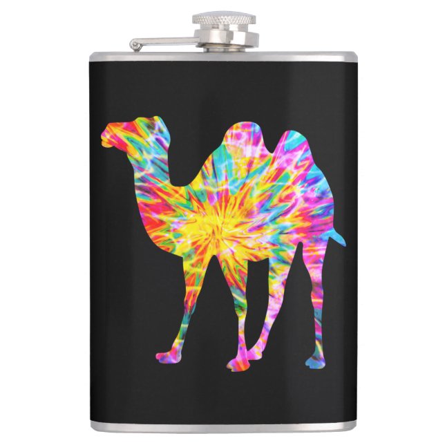 TIE DYE CAMEL FLASK (Front)