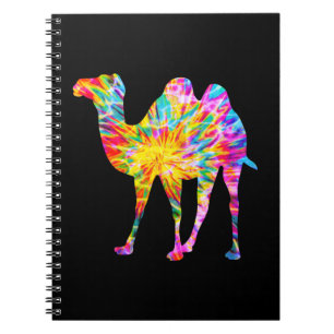 TIE DYE CAMEL NOTEBOOK