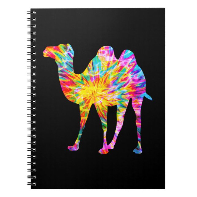 TIE DYE CAMEL NOTEBOOK (Front)