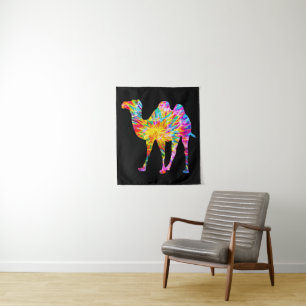TIE DYE CAMEL TAPESTRY
