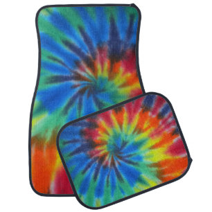 Tie Dye Car Floor Mat