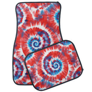 Tie-Dye Car Floor Mat