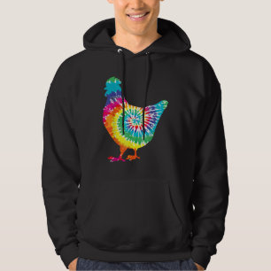 Tie Dye Chicken Hoodie
