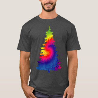 Tie Dye Christmas Tree T-Shirt