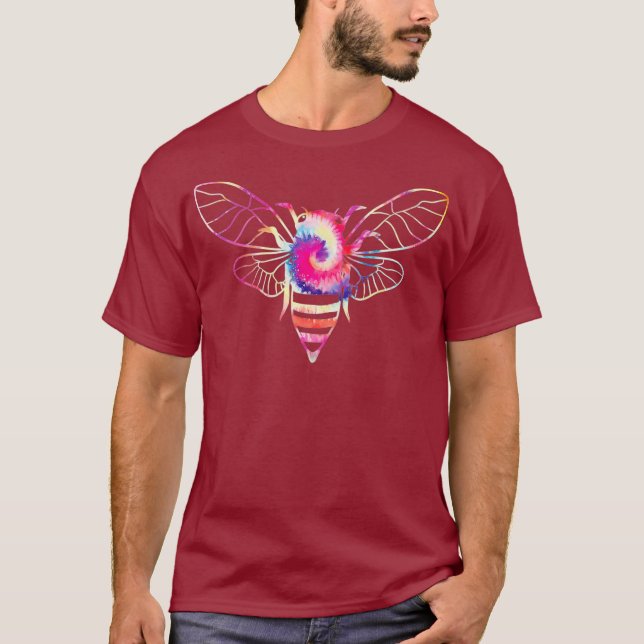 Tie Dye Cicadas Brood X swarm usa 2021 Insect T-Shirt (Front)