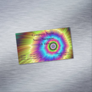 Tie-dye Color Explosion Business Card