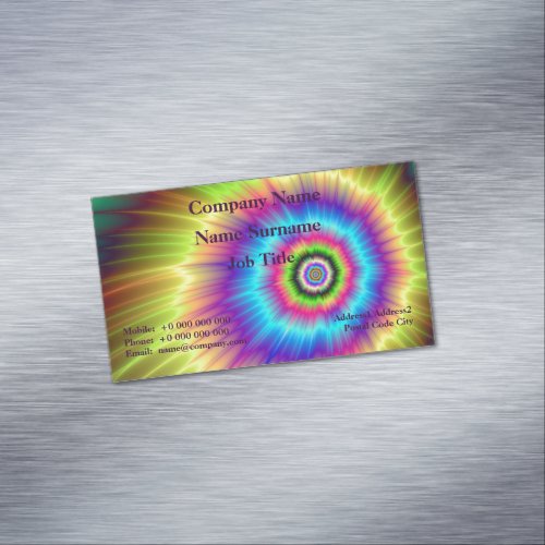 Tie_dye Color Explosion Business Card