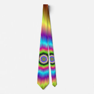 Tie-dye Color Explosion Tie