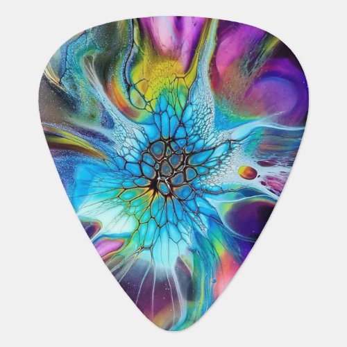 Tie Dye  Colorful  Guitar Pick