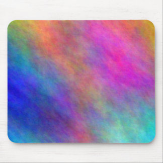 Tie Dye Colors Gas Cloud Mouse Pad
