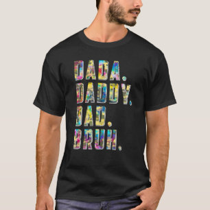 Tie Dye Dada Daddy Dad Bruh Father's Day T-Shirt