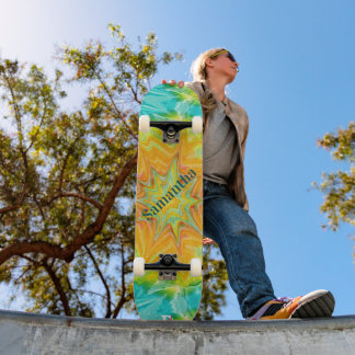 Tie Dye Dd Brand Skateboard
