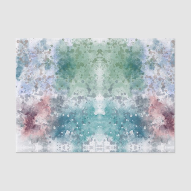 Tie Dye Decoupage or Gift Wrap Tissue Paper (Front)