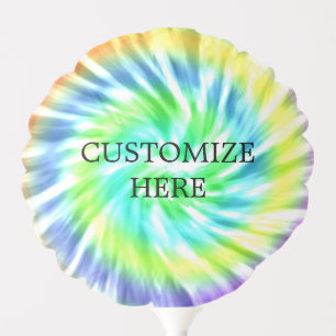 Tie Dye Design Balloon