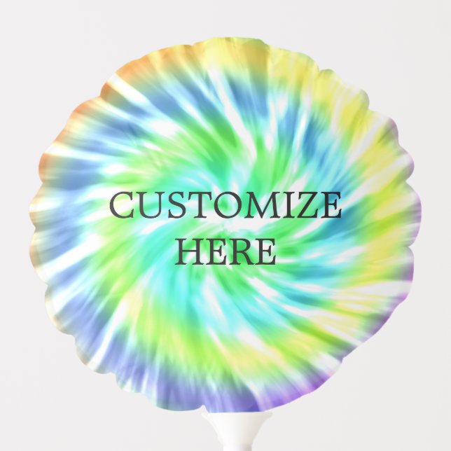 Tie Dye Design Balloon (Front)
