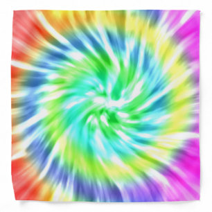 Tie Dye Design Bandana