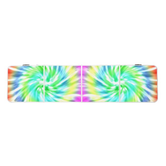 Tie Dye Design Beer Pong Table (Top)