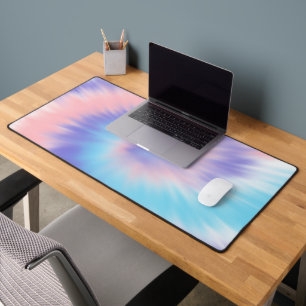 Tie Dye Design Desk Mat