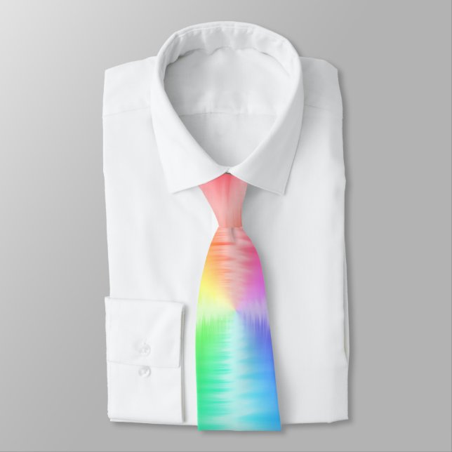 Tie-dye design -  neck tie (Tied)