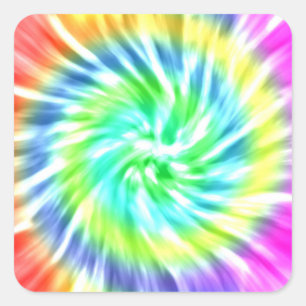 Tie Dye Design Sticker