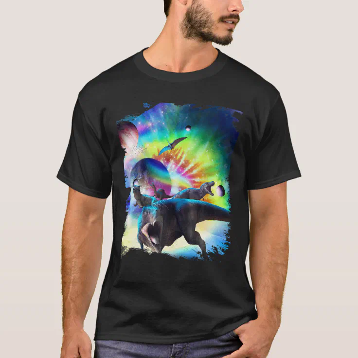 dinosaur rainbow t shirt