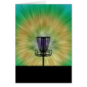 Tie Dye Disc Golf Basket (Front)