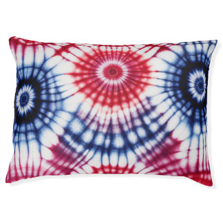 Tie Dye Dog Bed