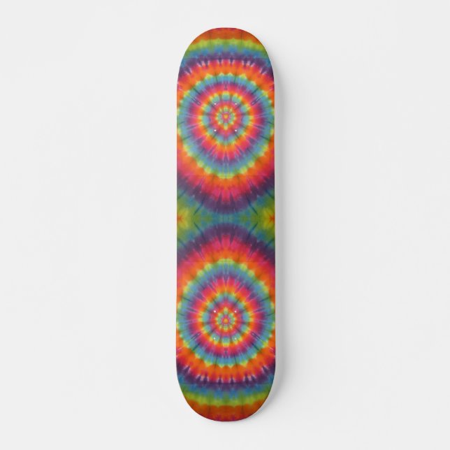 Tie Dye Egg Drop Skateboard Deck (Front)